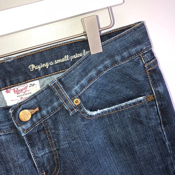 🔴 Penguin | Women's Boot Cut Jeans 28 - Picture 6 of 7